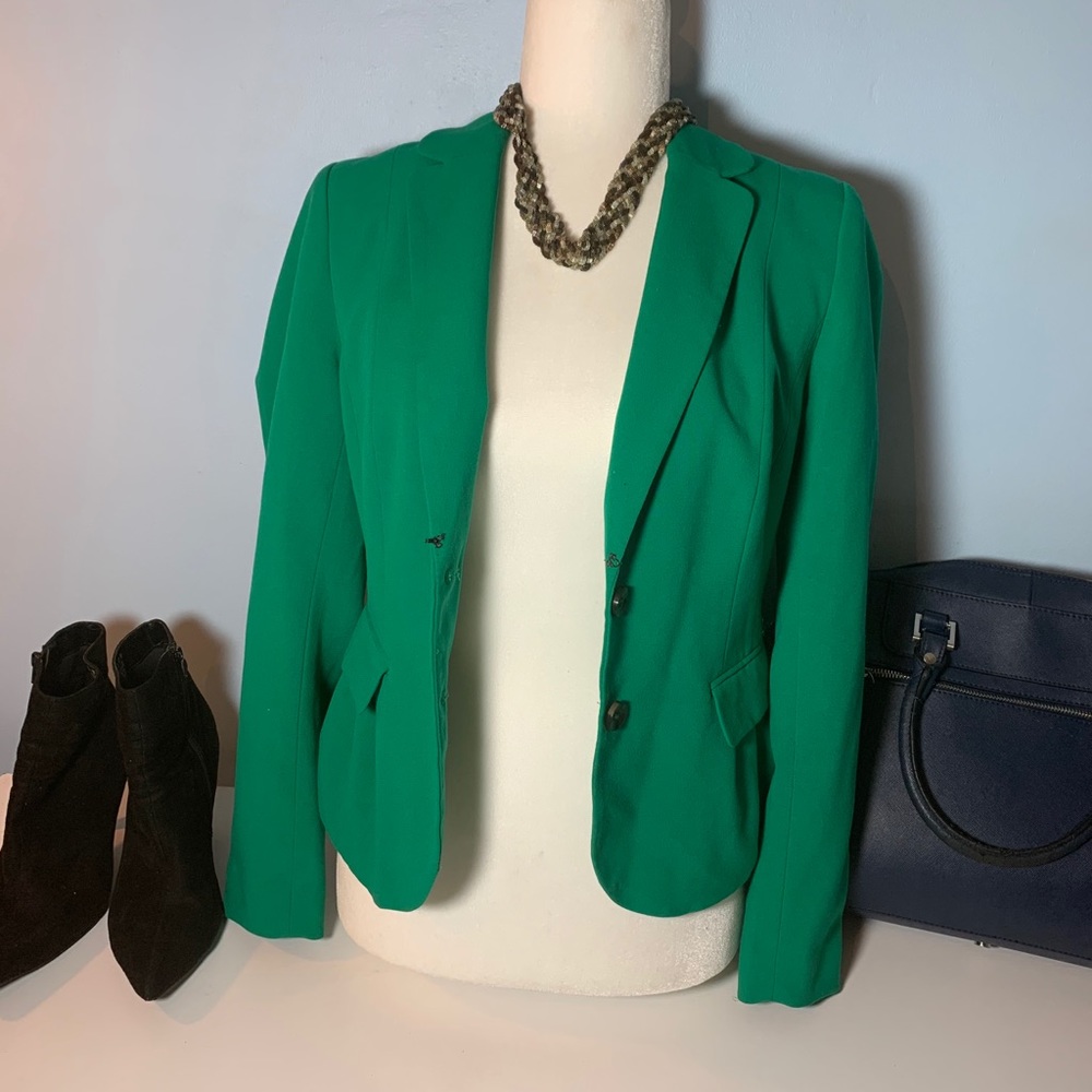 H&M Green Blazer